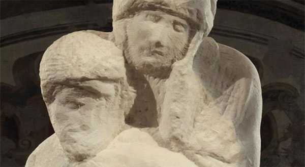 La Pietà Rondanini spostata al Castello Sforzesco di Milano