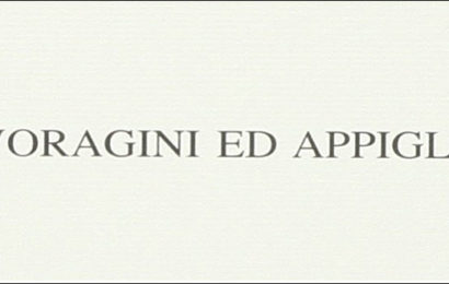 Voragini ed appigli – Nicola Romano